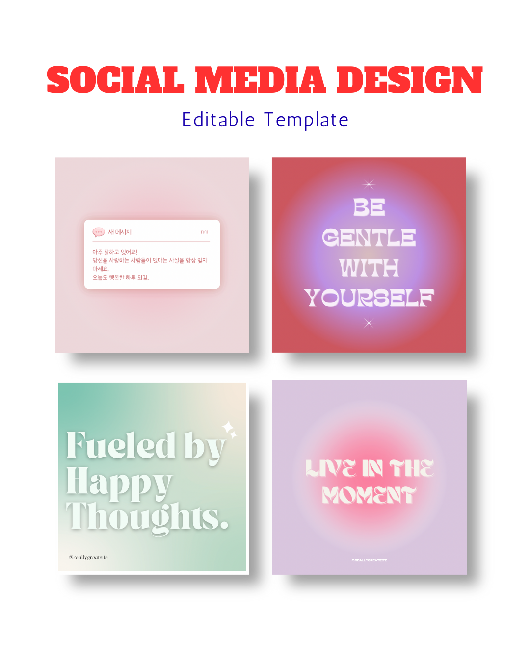 Social Media Design post design